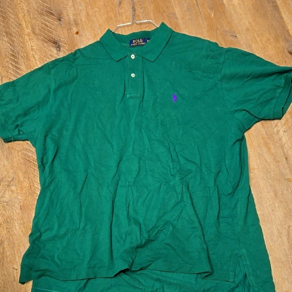 Polo by Ralph Lauren Green Men's Shirt